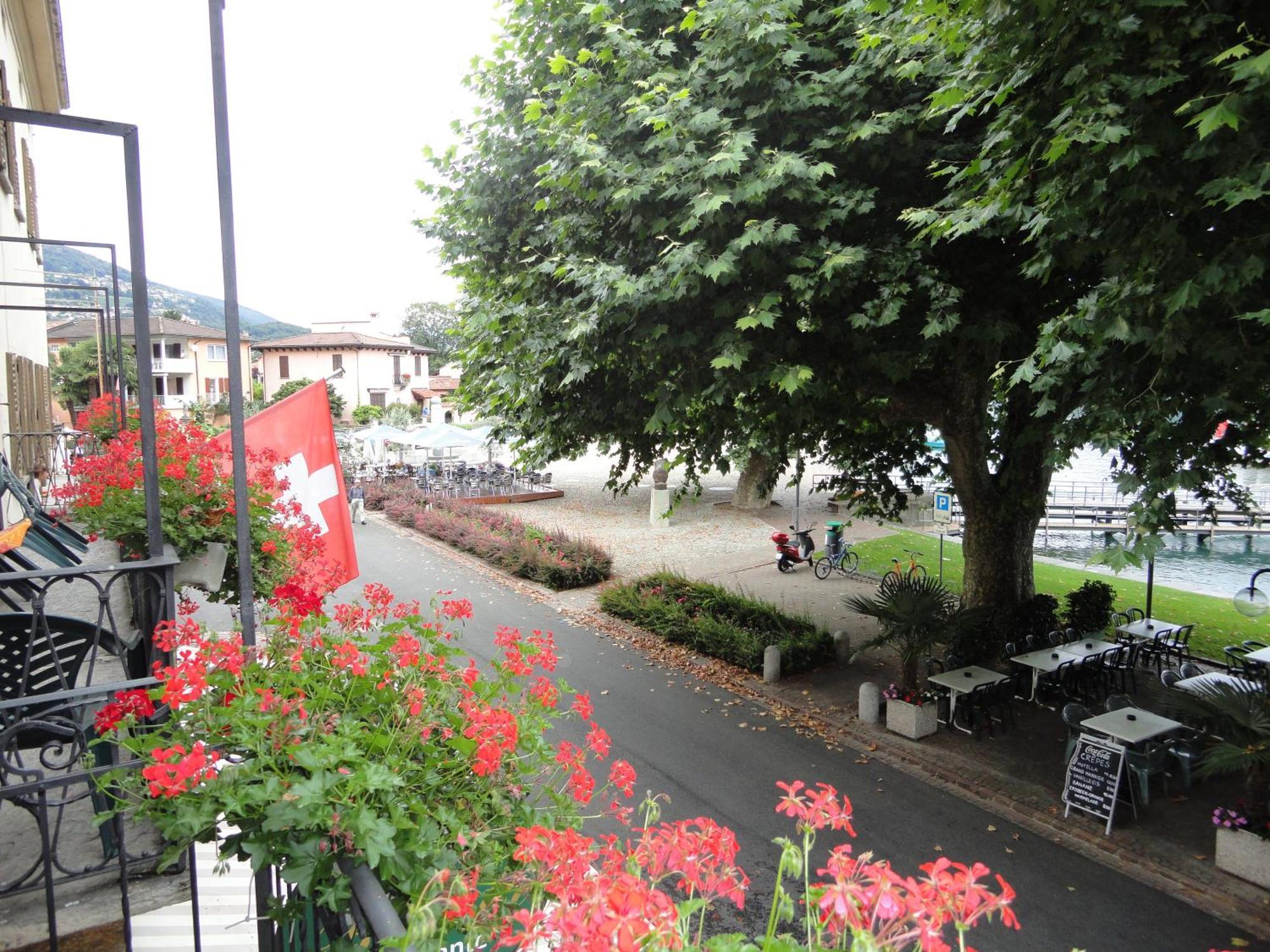 Hotel Osteria Battello Caslano Exteriér fotografie